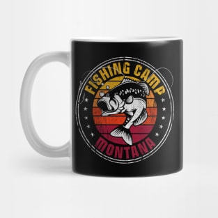 Fishing Camp Montana summer vacation 2021 gifts Mug